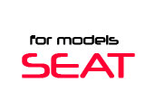 Alfombrillas de goma para Seat Ibiza IV (2008-2017) - alfombras para coche  - Geyer & Hosaja - 842/4C