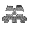 Alfombrillas para Lancia Phedra 7 asientos 2002-11.2010 MTM 3D goma