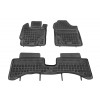 Alfombrillas para Toyota Yaris III Hybrid 2014-08.2020 MTM 3D goma