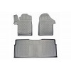 Alfombrillas para Mercedes Vito / eVito (electric) Mixto 2014- MTM 3P TPE