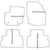Alfombrillas para Ford Galaxy II 06.2006-08.2015 MTM