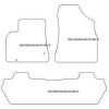 Tappetini per Citroen Berlingo 2008-11.2018
