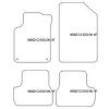 Alfombrillas de terciopelo para DS DS3 2010-03.2019 MTM