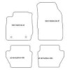 Tappetini per Ford Fiesta VI 10.2008-2011