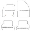 Tappetini per Ford Focus Cabrio 03.2007-2011