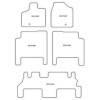 Tappetini per Lancia Voyager 11.2011-2015