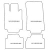 Tappetini per Mercedes Classe S (W220) corta 1998-06.2005