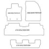 Tappetini per Toyota Verso 7 posti 2009-