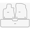 Alfombrillas de terciopelo para Lexus RX 5 posti 2016-09.2022 MTM