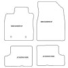 Tappetini auto per Dacia Sandero I / Sandero Stepway 06.2008-11.2012
