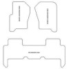 Alfombrilla personalizadas para Land Rover Discovery IV 2009-2017 MTM