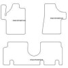 Tappetini auto per Mercedes Vito Mixto 2003-2014