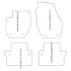 Alfombrilla personalizadas para Volvo S80 II 03.2006-2016 MTM