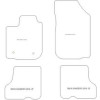 Tappetini per auto Dacia Sandero II / Sandero Stepway 12.2016-12.2020