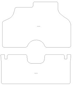 Alfombrillas de coche para Fiat 128 1969-1985