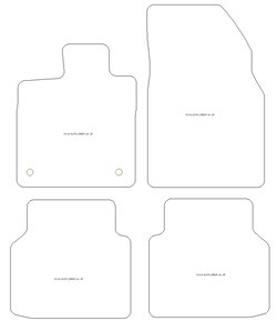 Alfombrillas para Ford Capri 2024- MTM Top