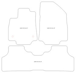 Tappetini per Kia EV3 2024- MTM Top