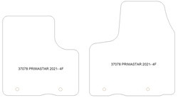 Alfombrillas para Nissan Primastar 2021-