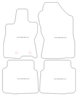 Tappetini per Subaru Crosstrek 2024- MTM Plus