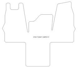 Alfombrillas de coche para Camper Ford Transit 2007-2013
