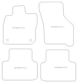 Alfombrillas para Cupra Formentor (tambien Hybrid / Mild-Hybrid) 09.2020- MTM One