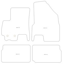 Alfombrillas de coche para Omoda 5 Hybrid 2025-