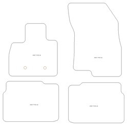Alfombrillas goma EVA para Omoda 7 Plug-in Hybrid 2026-