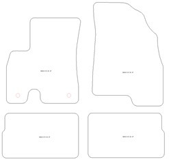 Alfombrillas goma EVA para Jaecoo 5 Electric 2025-