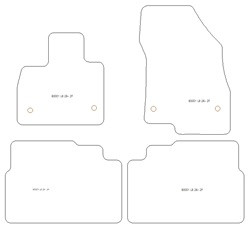 Alfombrillas goma EVA para Dongfeng Box 2026-