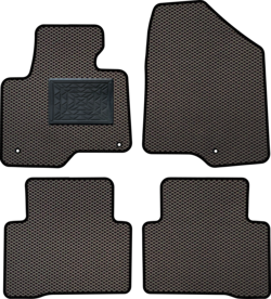 Alfombrillas para Hyundai Santa Fe III 5 asientos 2012-2019 MTM EVA