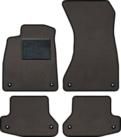 Alfombrillas para Audi A5 (F53) Coupe 10.2016-02.2020 MTM EVA