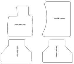 Alfombrillas para BMW X5 (E70) 04.2007-09.2013 MTM One