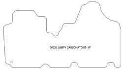 Alfombrillas para Citroen Jumpy van 2007-2016 MTM One