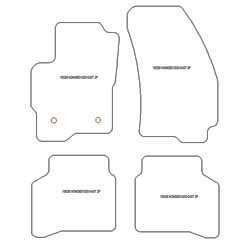 Alfombrillas para Ford Mondeo III Turnier 2001-08.2007 MTM One