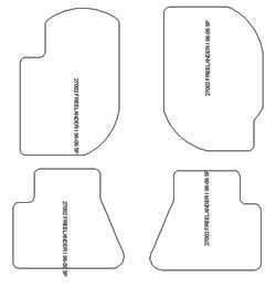 Alfombrillas para Land Rover Freelander I 1997-2006 MTM One