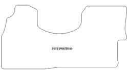 Alfombrillas para Mercedes Sprinter van 2006-2017 MTM One