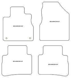 Alfombrillas para Nissan Murano II 10.2008-04.2014 MTM One
