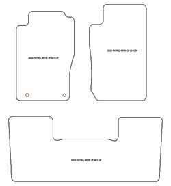 Alfombrillas para Nissan Patrol (Y61) 3 puertas 1998-2010 MTM One