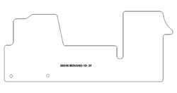 Alfombrillas para Opel Movano 2010-2021 MTM One