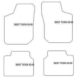 Alfombrillas para Opel Tigra 1993-2000 MTM One