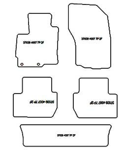 Alfombrillas para Peugeot 4007 7 asientos 2007-2012 MTM One