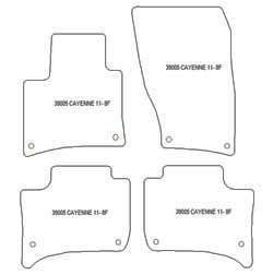 Alfombrillas para Porsche Cayenne II 05.2010-10.2017 MTM One