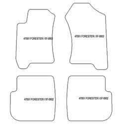 Alfombrillas para Subaru Forester I (SF) 1997-09.2002 MTM One