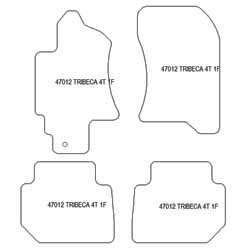 Alfombrillas para Subaru Tribeca (B9) 5 asientos 2005-2014 MTM One
