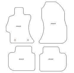 Alfombrillas para Subaru XV I 2012-01.2018 MTM One
