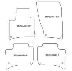Alfombrillas para Volkswagen Touareg II 02.2010-03.2018 MTM One