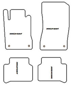 Alfombrillas para Mercedes Clase E (W211T) Wagon 2002-02.2009 MTM One