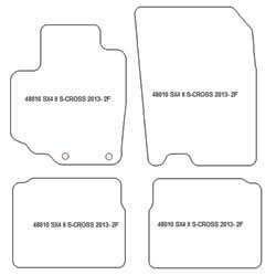 Alfombrillas para Suzuki SX4 / S-Cross II 09.2013-2019 MTM One