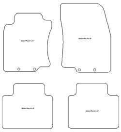 Alfombrillas para Nissan X-Trail III (T32) 08.2014-12.2021 MTM One