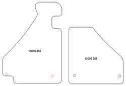 Alfombrillas para Ferrari 355 1994-1999 MTM One